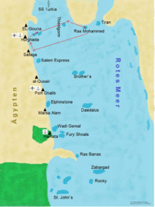 North Wreck Routing Ägypten