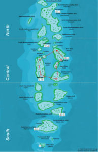 North Male – Ari – Vaavu – South Male Routing Malediven