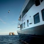 Seitansicht Tauchschiff Galapagos Master