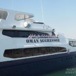 Tauchsafariboot Oman Aggressor mit Crew